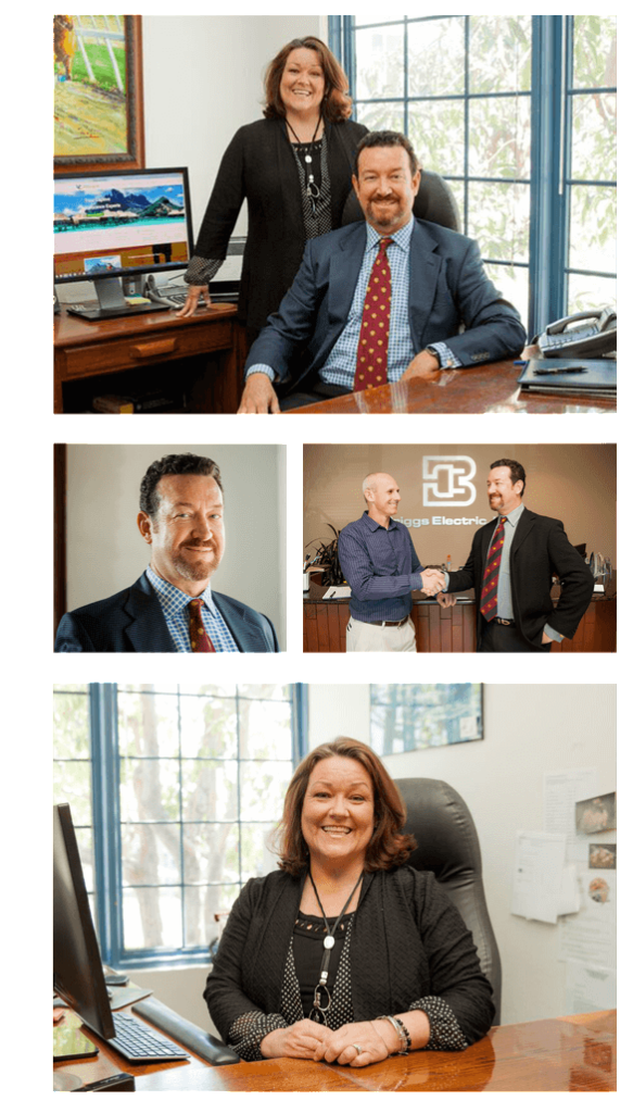 A collage of photos with people in suits and ties.